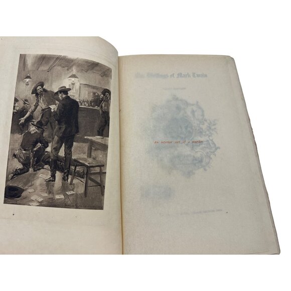 1899 Mark Twain Roughing It Vol II - Japan Edition, Limited to 1000, Watermark - Picture 5 of 10